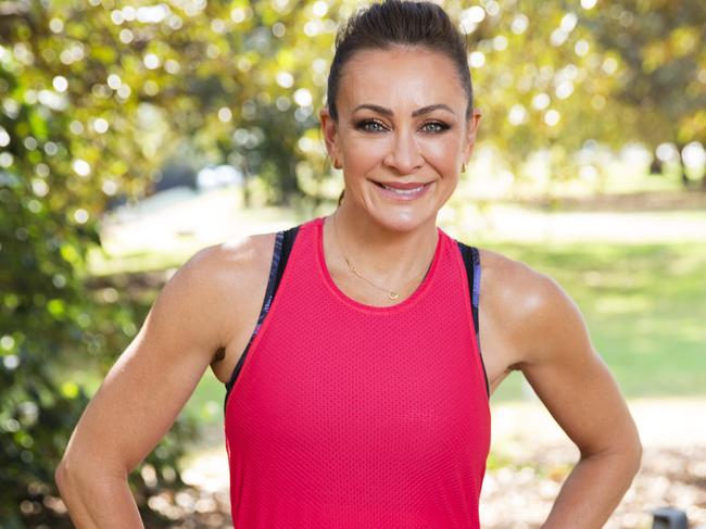 Michelle Bridges supports the Labor leader’s take up of exercise. Picture: Justin Lloyd