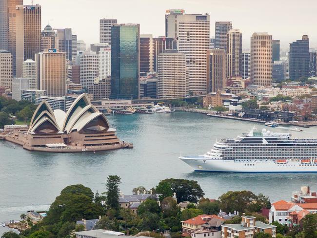 ESCAPE. Cruises, Oceania cruise line, October 2018 - Sydney Harbour. Picture: Supplied