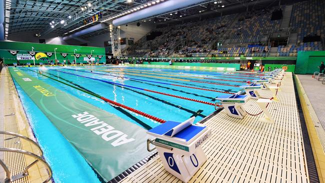 The Olympic coach who has been the subject of complaints is on pool deck at the Australian team trials at the SA Aquatic &amp; Leisure Centre in Adelaide. Picture: Getty Images