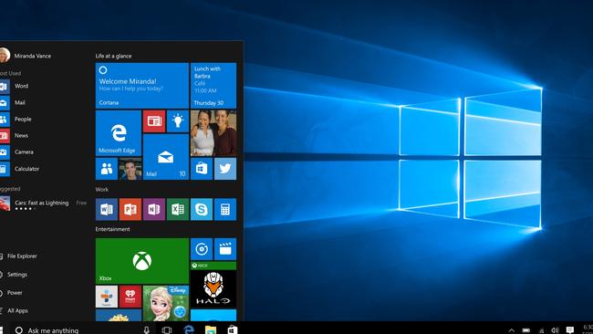 Fresh Start ... The new Start Menu in Windows 10 is designed to be familiar to Windows 7 and 8 users.