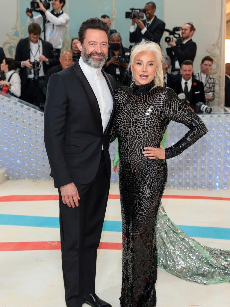 Hugh and Deborra-Lee Furness last year. Picture: Getty