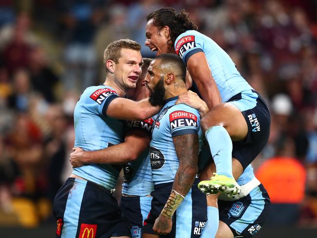 NSW are on top at halftime. Picture: Getty Images