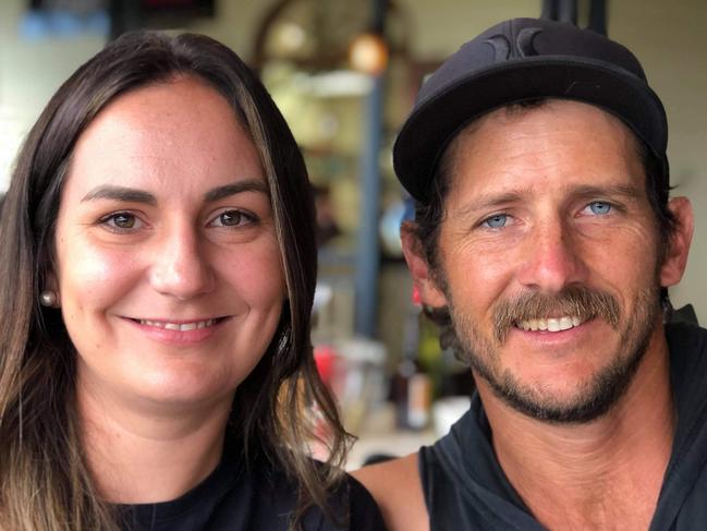 Kate Leadbetter and Matt Field were killed when they were hit by a stolen 4WD while out walking there dog at Alexandra Hills.