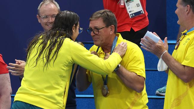 Legendary Aussie coach Michael Bohl has stepped down from the pool deck after a distinguished career. Picture: Adam Head