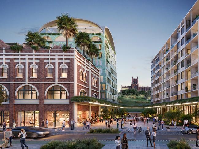 Iris Capital's $1 billion east end development in Newcastle CBD. Artist Impressions. Supplied