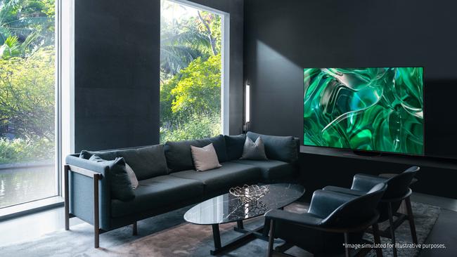 Samsung's OLED S95C smart TV.