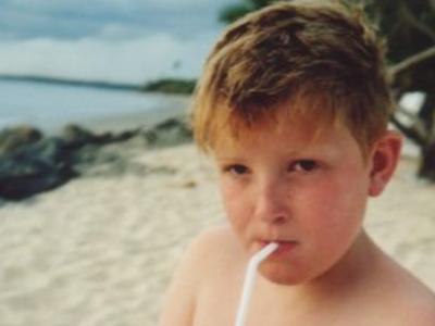 Rory Sykes, as a child. Rory, an Australian man who had a house in Malibu has died aged 32 is who has died in the LA wildfires, January 2025. Picture: X - https://x.com/rorysykes