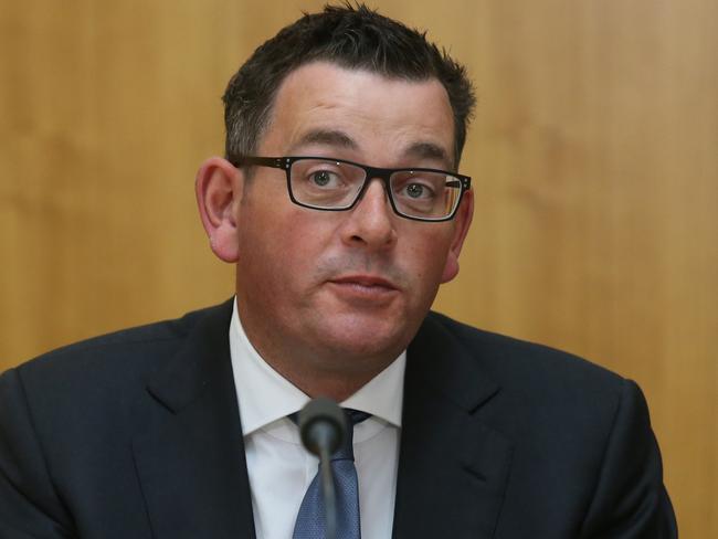 Will voters think Daniel Andrews has got enough done and can he be trusted to get things done again? Picture: Kym Smith