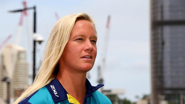 Australian Womens team captain Rowie Webster. Picture AAP/David Clark