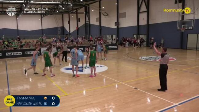 Replay:  Tasmania v New South Wales (U20M) - Basketball Australia Under-20 Nationals & Ivor Burge Championships Day 1