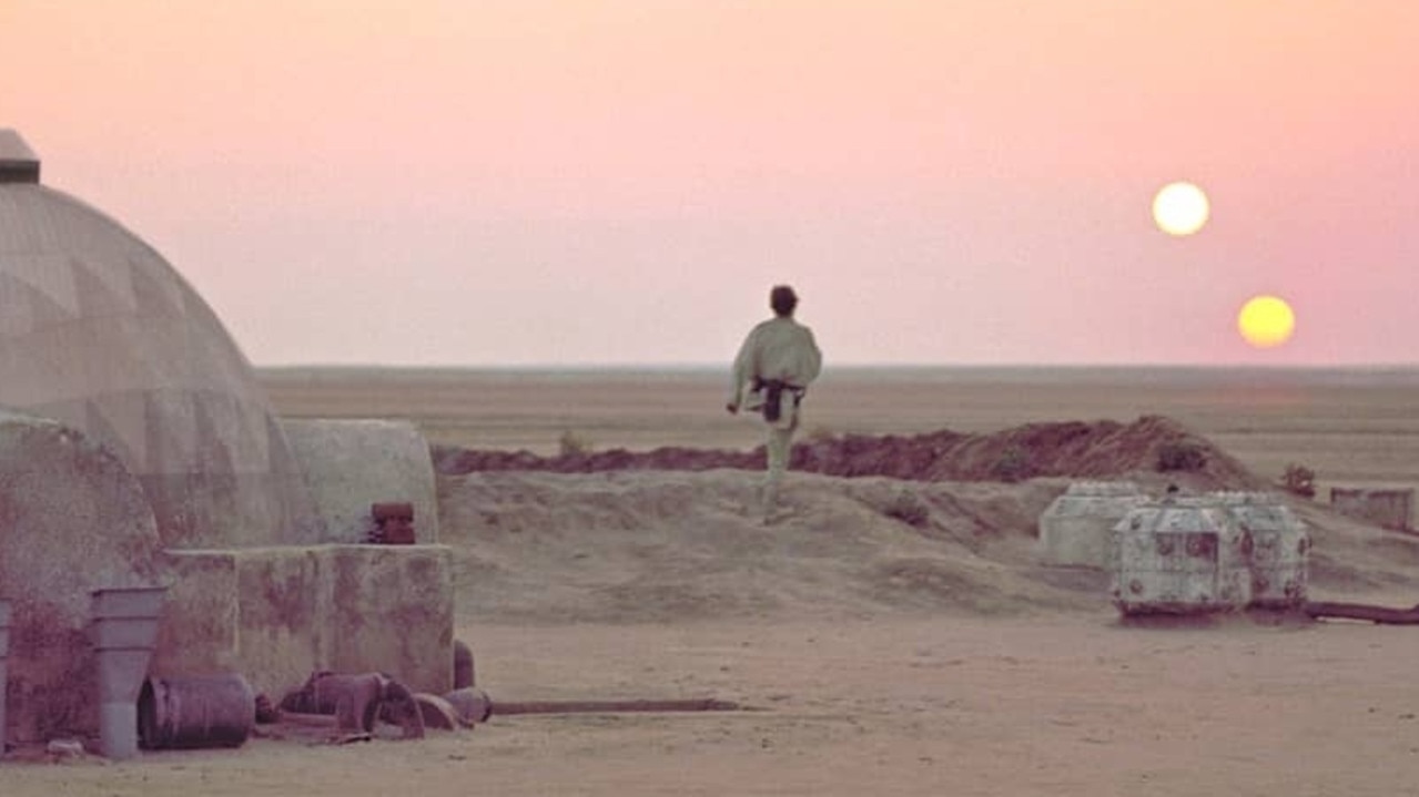 Star Wars' Tatooine is a sparsely inhabited circumbinary desert planet located in the galaxy's Outer Rim Territories. Picture: Instagram