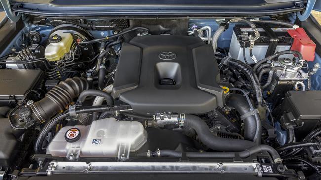 The Prado has a four-cylinder turbo diesel engine. Picture: Supplied