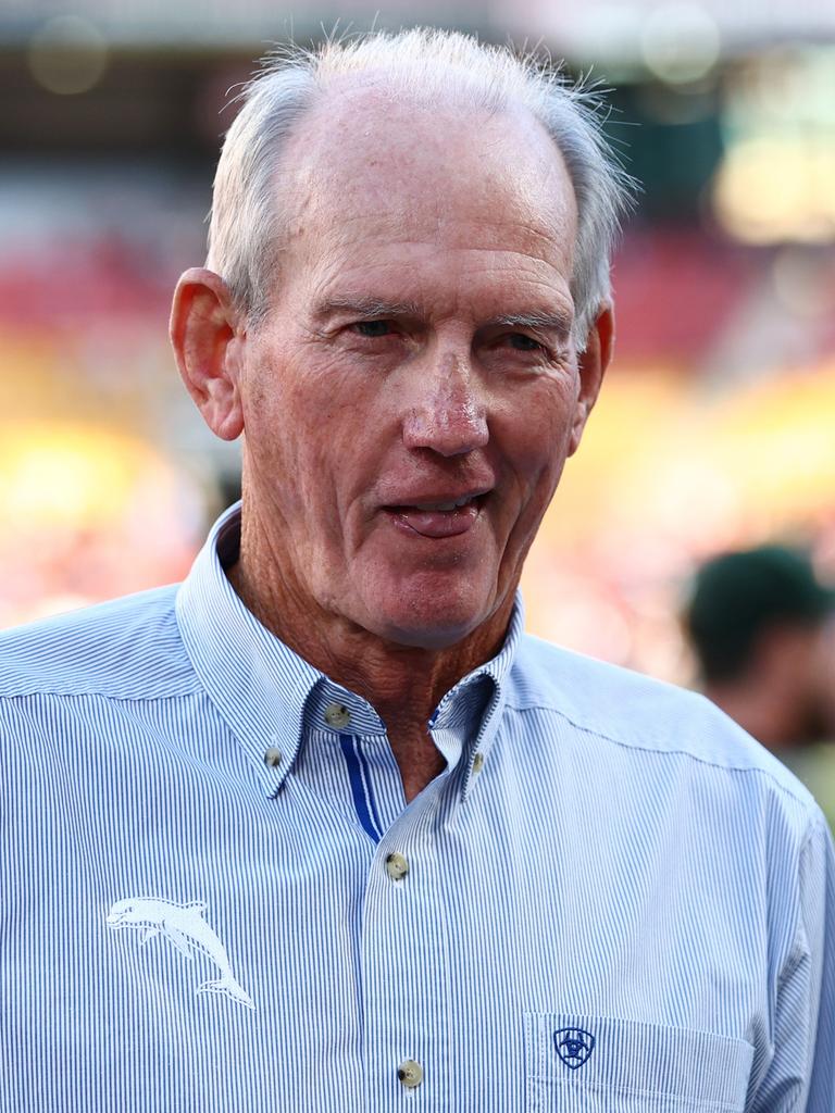 Dolphins coach Wayne Bennett. Picture: Chris Hyde/Getty