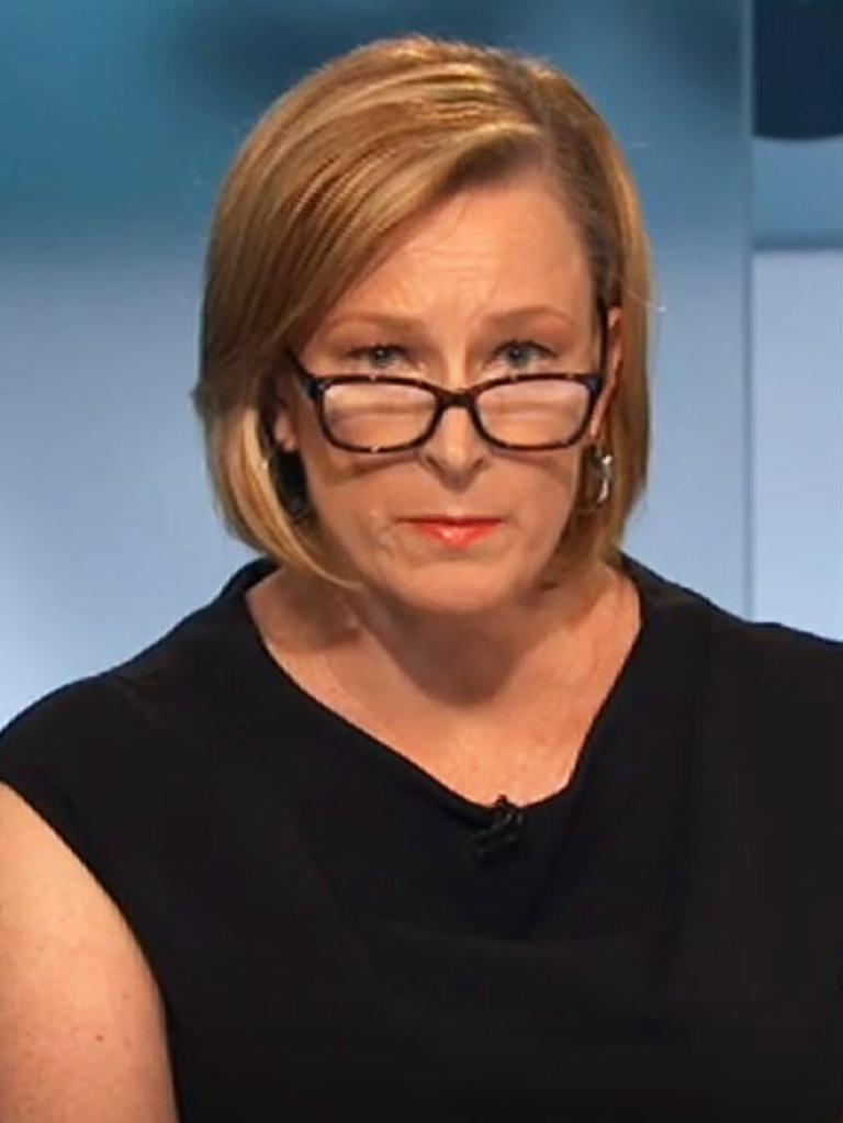 Leigh Sales brought up the popularity problem. Picture: ABC