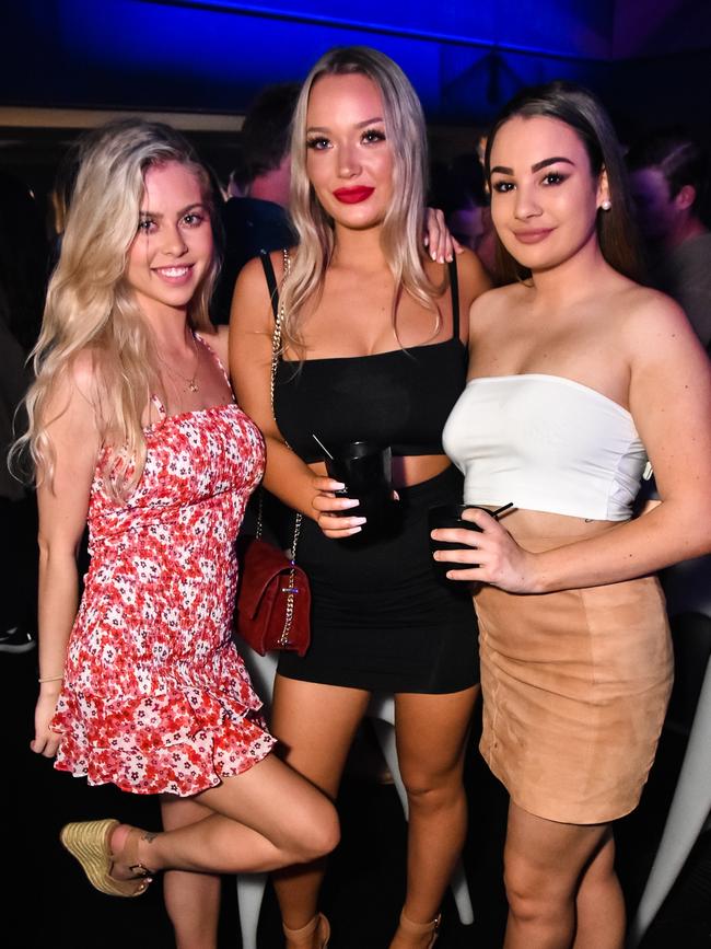 Taylah Lein, Zali Malone and Jaz Nicholls.