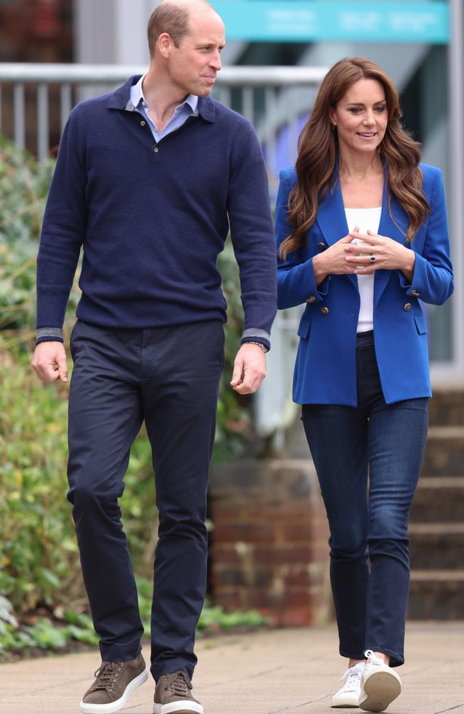 Princess Catherine, with husband Prince William, is said to have been made aware of the security breach. Picture: Getty Images