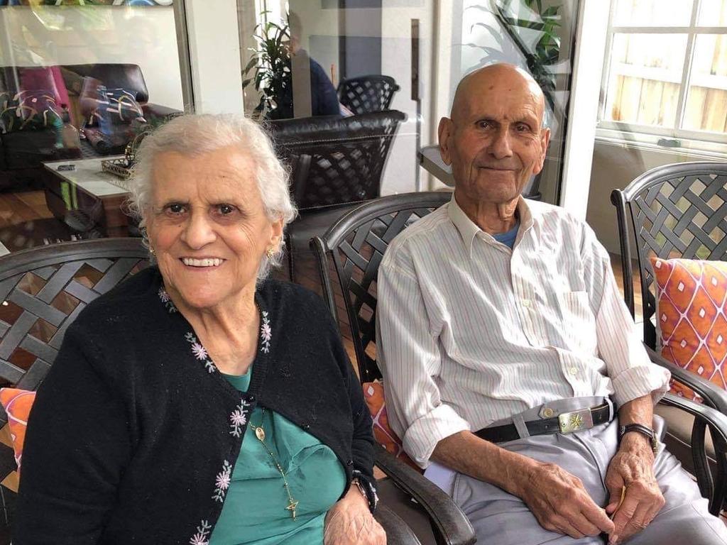 Carmen and Charlie Micallef in 2019. Picture: Supplied