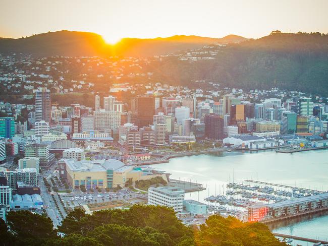 View of Wellington from Mount Victoria Wellington, New Zealand Image supplied by Positively Wellington Tourism