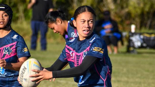 Mabel Park SHS player Danielle Tutakangahau. Picture courtesy: lk_sportsphotography (instagram)