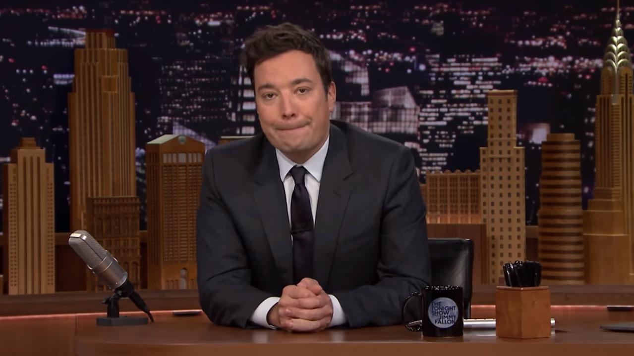 Jimmy Fallon hosts The Tonight Show.