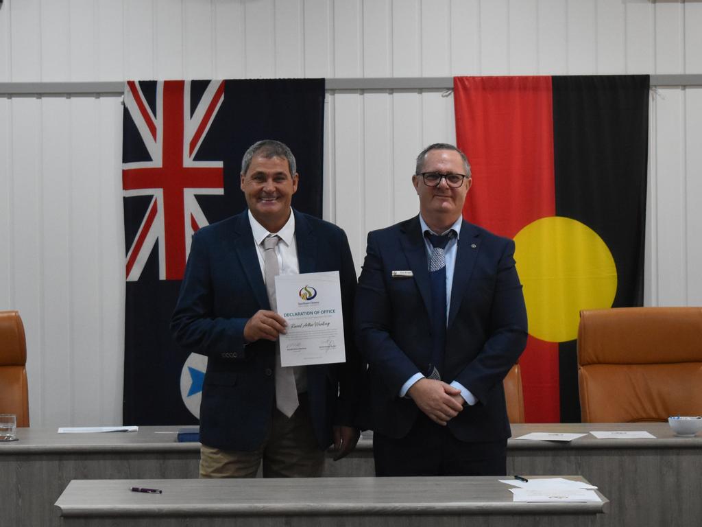 Russell Wantling from Stanthorpe is over the moon to begin his term on council (Photo: Michael Hudson)