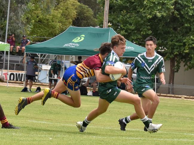 Rex Bassingthwaighte of the Western Rams. Picture: SM Photography