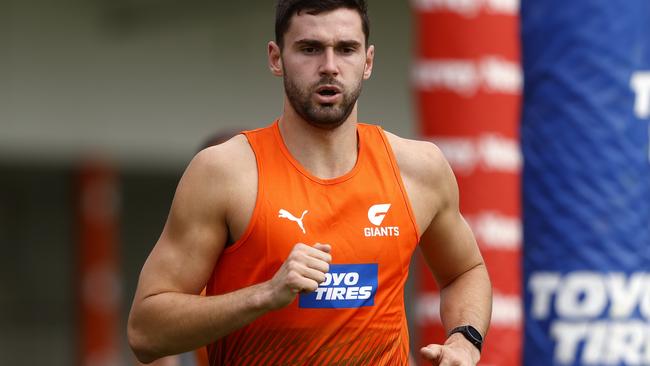 Jarrod Brander during the GWS Giants first session back of pre-season for the 1-4 year players. .  Photo by Phil Hillyard (**NO ON SALES** ÃÂ©Phil Hillyard)