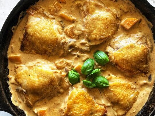 Thai creamy chicken one-pot.