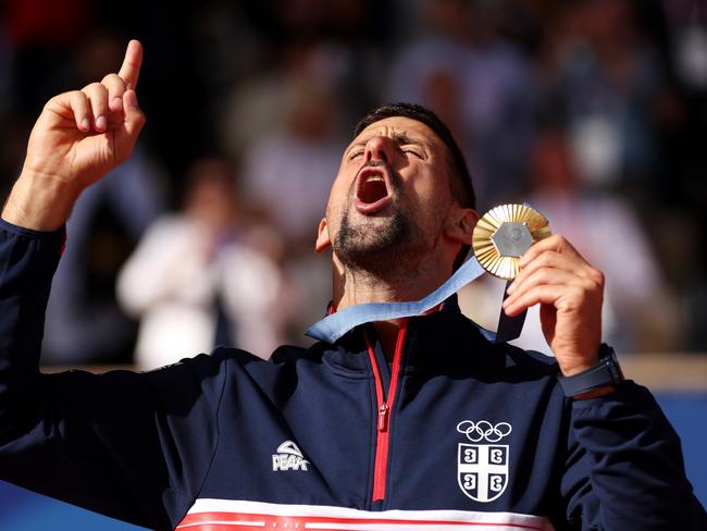 Aus Open king Novak Djokovic will enlist some of the game’s greatest athletes for his charity match next week. Picture: Getty Images