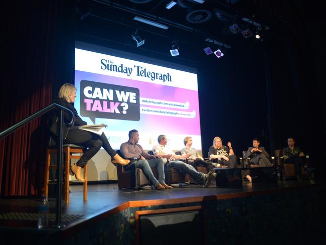 The Sunday Telegraph launched Can We Talk youth mental health forums in 2016. Picture: Lisa Minner