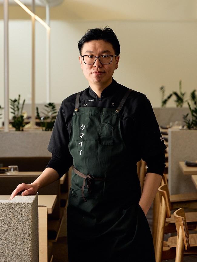 Umaii owner and chef, Chester Chan, opened the restaurant in November 2022.