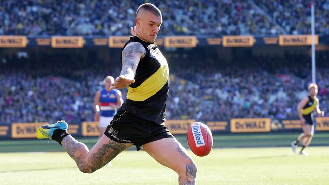 Dustin Martin will likely earn a place in the 22. Pic: Michael Klein