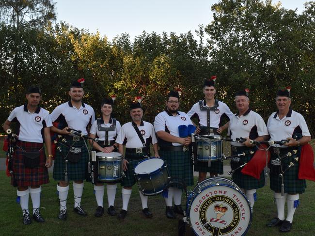 Gladstone Thistle Pipe Band