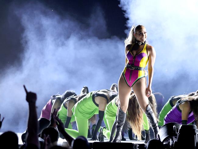 Jennifer Lopez performs onstage. Picture: Getty Images