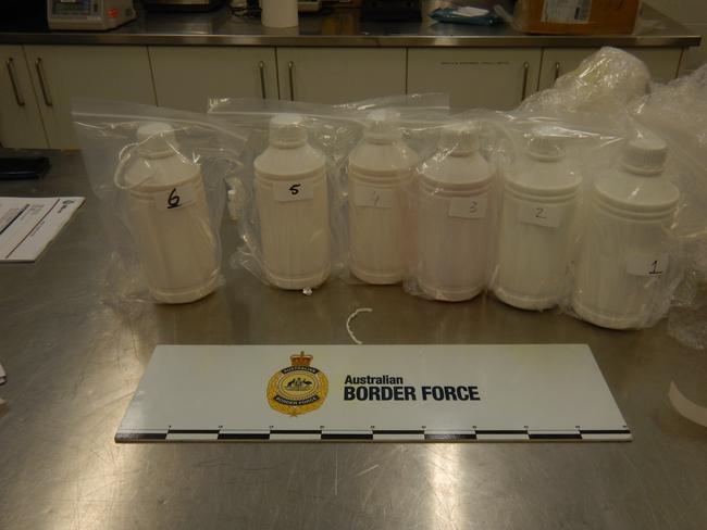 Performance and image enhancing drugs seized. Picture: Australian Border Force