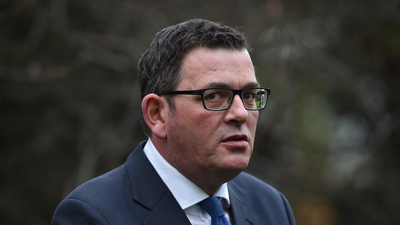 Daniel Andrews announced a snap seven-day lockdown for Victoria. Picture : NCA NewsWire / Nicki Connolly