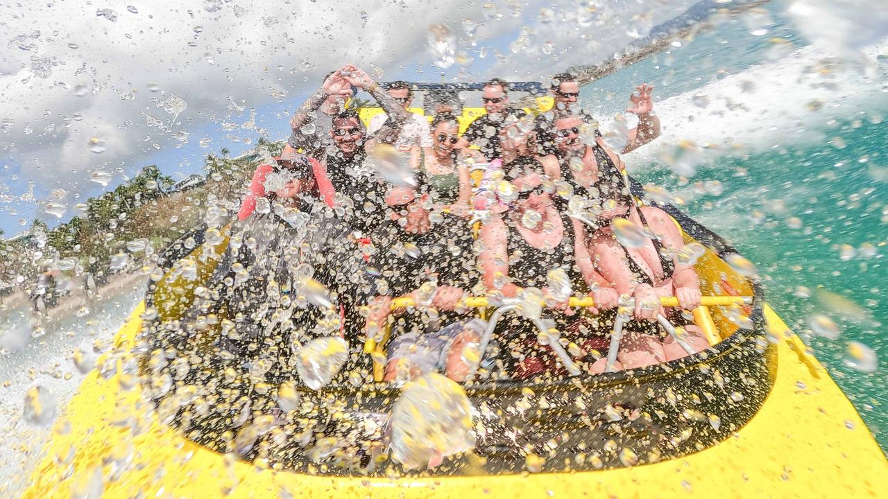 WATCH: Jet boat tours take off from the Mackay CBD