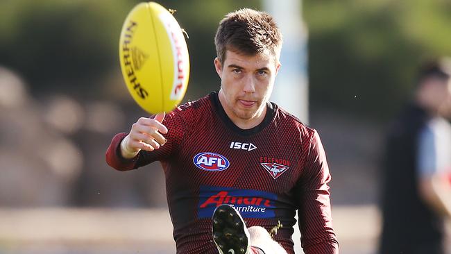 Zach Merrett was one of the Bombers’ best in their win over the Demons in Round 3.