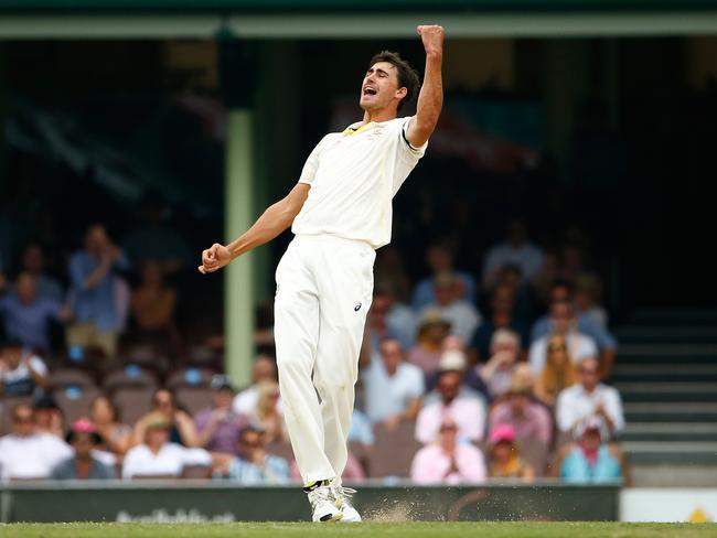 Mitchell Starc played his best Test at the SCG.