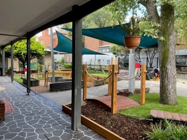 Yarra Park Children’s Centre and Kindergarten is one centre which has already undergone renovations to its yard to make it more accessible to children with disabilities. Picture: Supplied