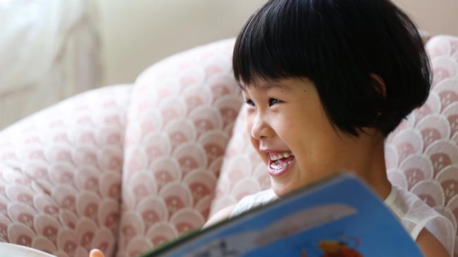 Esther Lee, 4, from Girraween. Picture: Angelo Velardo