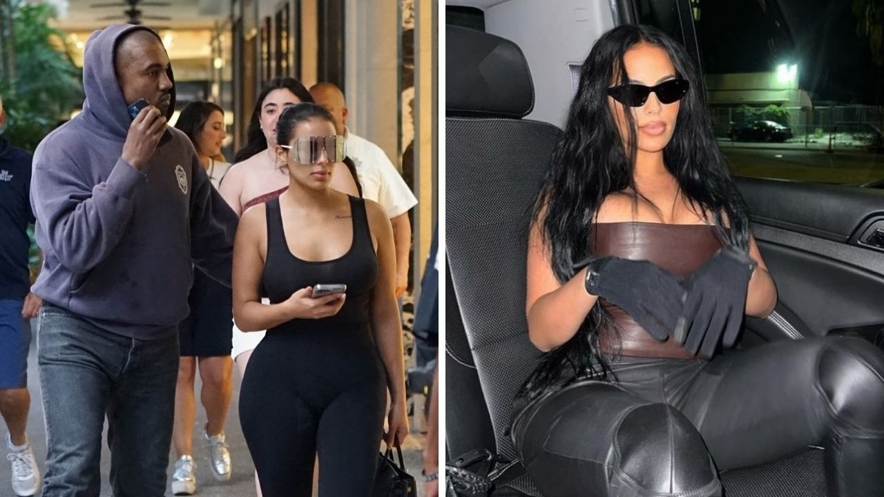 Kanye West’s new girlfriend Chaney Jones a Kim Kardashian look-alike.
