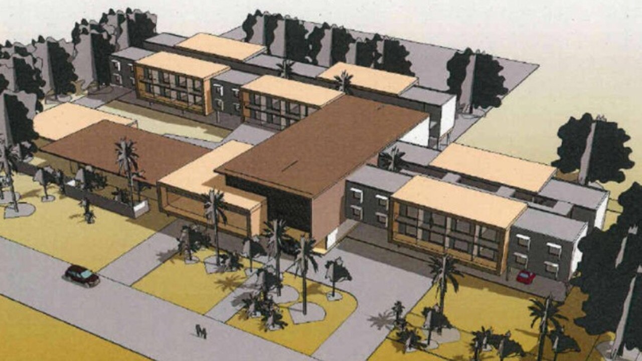 MOTEL PLAN: An artist's impression of the proposed motel near the Airport.