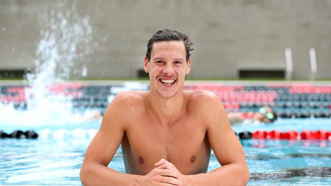 St Peters swimmer Mitch Larkin. Pics Tara Croser.