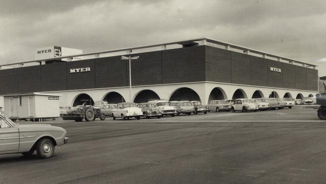 Myer department store at Eastland, believed to be circa 1967.