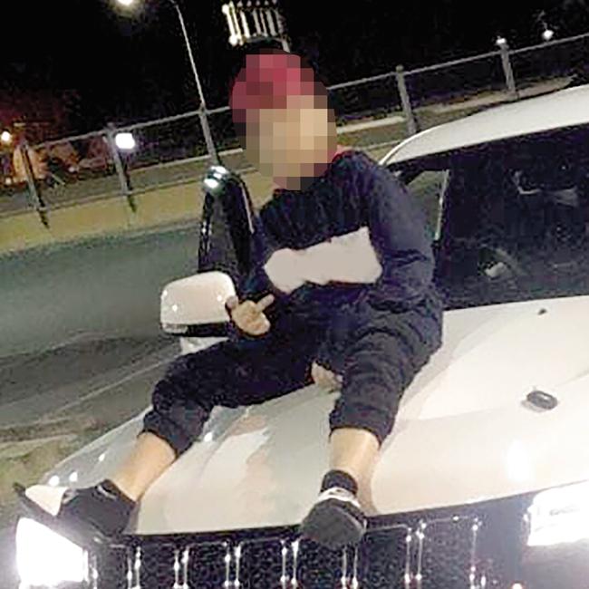 The 12-year-old boy who robbed the a Burleigh 7 Eleven. Picture: Facebook