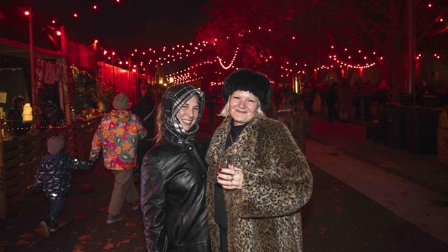 Rio May and Shannon Clegg at Winter Feast 2025 in Hobart. Picture: Caroline Tan