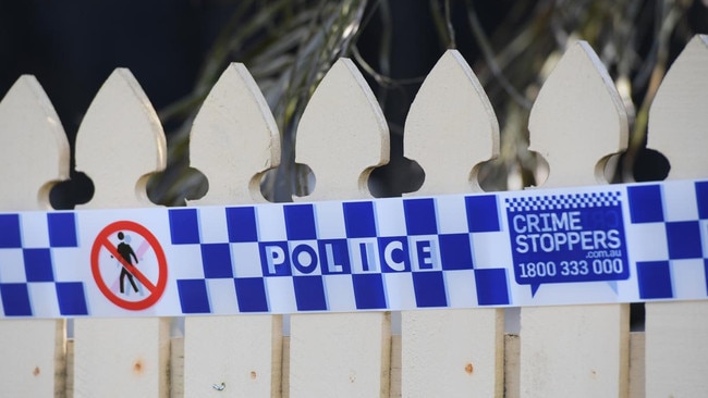 A male driver has been arrested after he crashed his car into a home and fled the scene in Warrnambool on Sunday night. Picture: Supplied