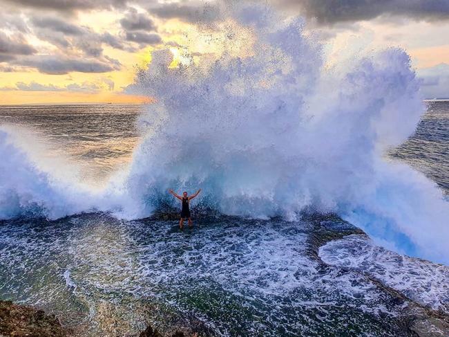 Devil's Tears Bay, Nusa Lembongan @iamjasonshaw No matter where I end up, I will always drift towards the sea. Picture: Supplied