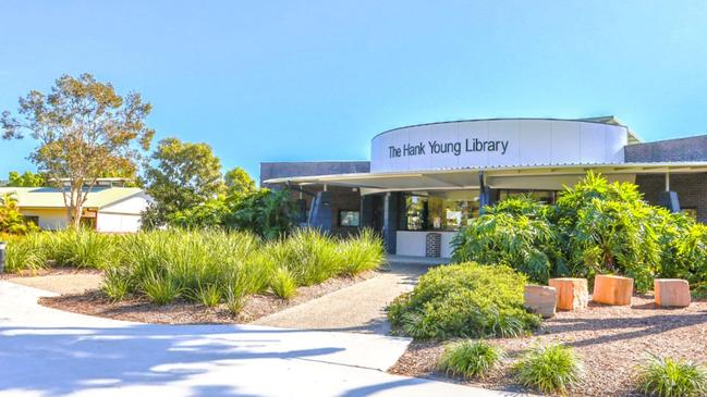 The Hank Young Library at Rivermount College.